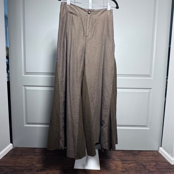 Free People super soft wide leg pants SZ 4 - Picture 2 of 4